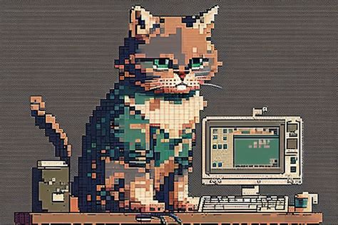 Cat Pixel Art Wallpapers - Wallpaper Cave