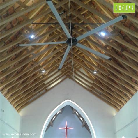 Large Church HVLS Fans - Excess India