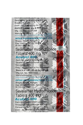 Acutrol 400 MG | Order Acutrol 400 MG Tablet Online at Truemeds