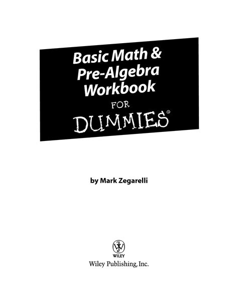 Image result for Basic Math and Pre-Algebra