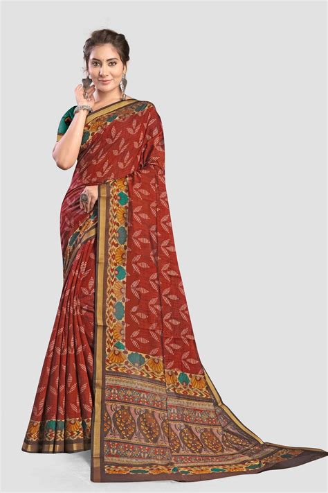Buy Printed Sarees Online | Trendy & Stylish Saree Collection – Kajree ...