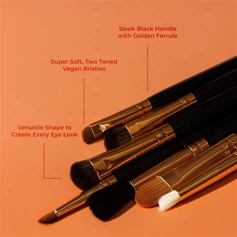 Buy BH Eye Essentail - 7 Piece Brush Set Online - HOK Makeup