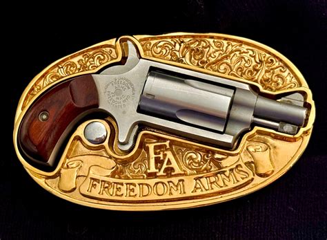 New belt buckle revolver! : r/guns