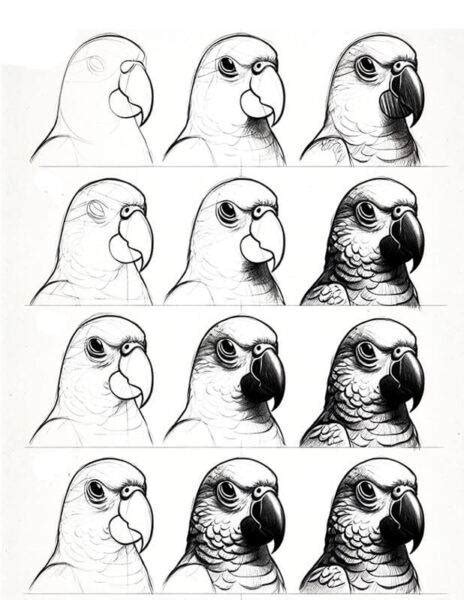 Image result for Drawing Tutorials Pretty Birds