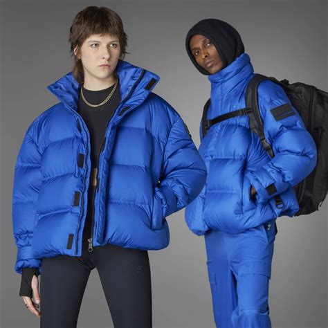 adidas Blue Version Oversized Down Puffer Jacket | Where To Buy | HM9222