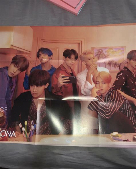 BTS Map Of The Soul: Persona Album VERSION 2 With Poster No Photocard/postcard | #22881101