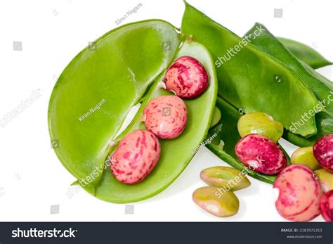 Fresh Lima Beans Isolated On White Stock Photo 2187071353 | Shutterstock