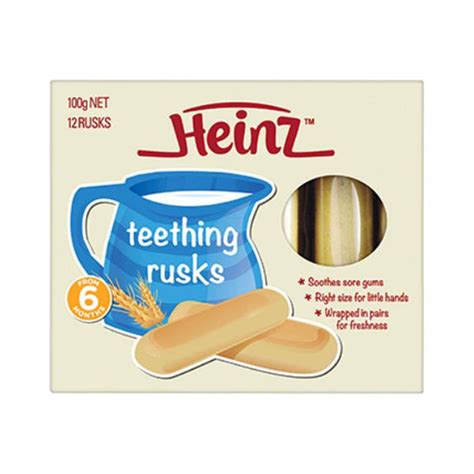 Heinz Teething Rusks 6m+ – BabyAmore