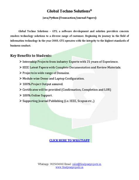 Python projects - Java/Python (Transaction/Journal Papers) Whatsapp ...