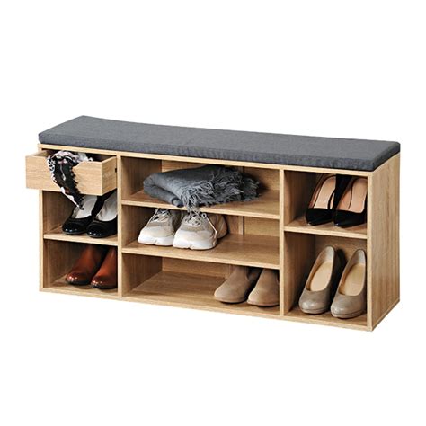 Drveni cipelarnik sa klupom 101x29x48cm Kesper KSP15927 | Volim svoj dom