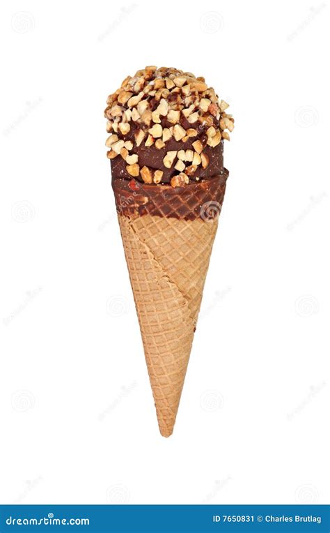 Ice Cream Cone stock image. Image of sweet, object, cold - 7650831
