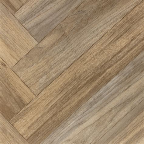 RV Vinyl Flooring Herringbone Plank - RecPro