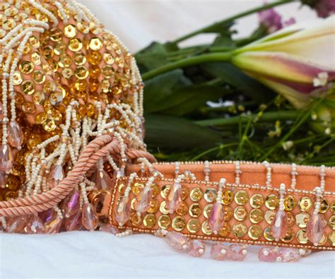 Shayna Bucket Bag – Pink & Gold – Eena Official