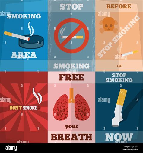 Stop smoking poster hi-res stock photography and images - Alamy