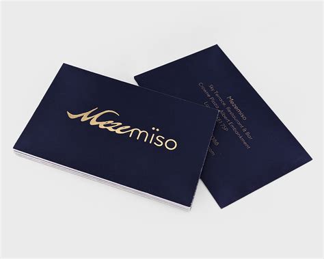 Gold Foil Business Card Design 的图像结果