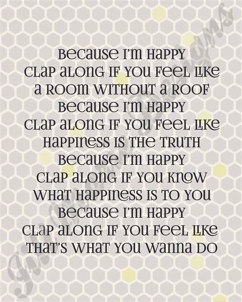 Because Im Happy Clap Along