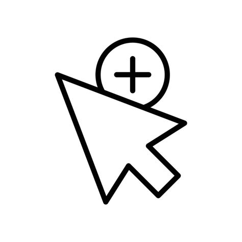 Image result for Mouse Cursor Plus Sign