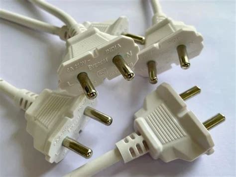 Moulded Power Cords - 2 Pin Power Cords Manufacturer from Sonipat