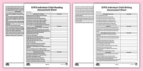 Image result for EYFS Assessment Checklist Development