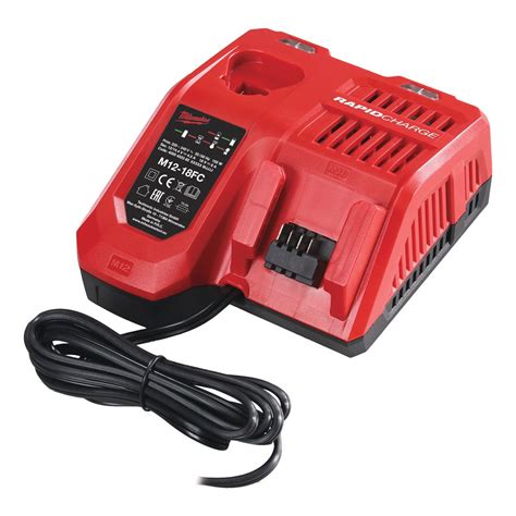 Milwaukee M12-M18 FC 12v - 18v REDLITHIUM Fast Charger | Power Tool World