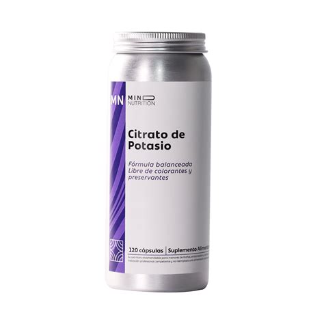 Citrato de Potasio – mindnutritioncl