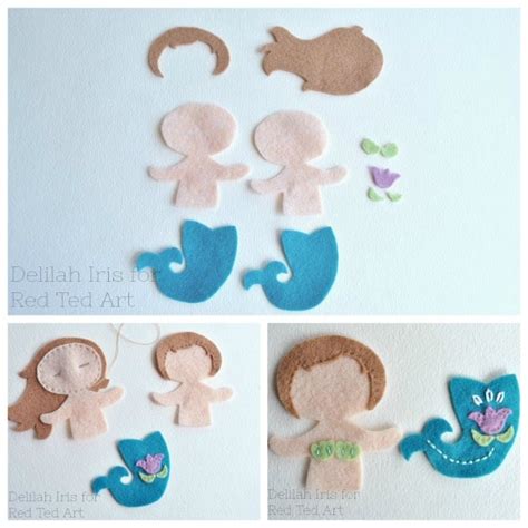 Image result for Felt Easy Mermaid Pattern
