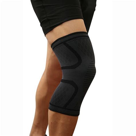 A pair of knee compression sleeve