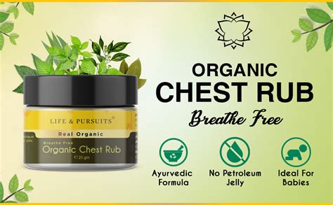 Buy Life & Pursuits Organic Baby Chest Rub For Cough & Cold, Vapor Rub ...