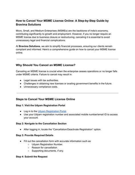 PPT - How to Cancel Your MSME License Online_ A Step-by-Step Guide by ...