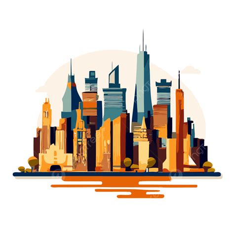 New York City Skyline Clip Art