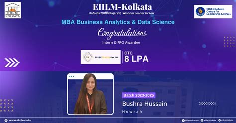 MBA in Business Analytics & Data Science - EIILM Kolkata