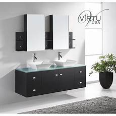 Ultra Modern Bathroom Vanities by Virtu Ultra Modern 61 Quot Clarissa Bathroom Vanity Set Ultra Modern Bathroom Vanities