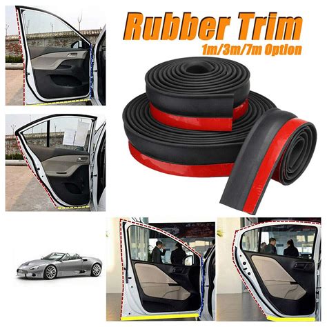 Rubber Seal Strip, Garage Door Weather Strip Tape Multipurpose Door ...