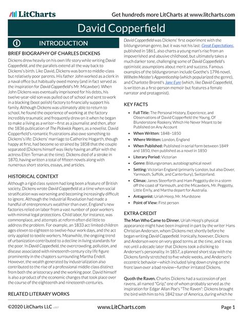 David Copperfield Litchart (eagerachiever - David Copperfield BRIEF ...