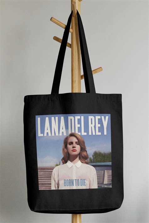 Lana Del Rey Born To Die Black Tote Bag With Zipper – The Urban Walks