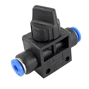 Generic 4mm Connecting T-joint 2-Way Flow Limiting Pneumatic Speed ...