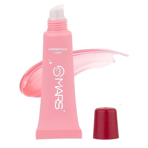 Buy MARS Lippy Top Hydrating Lip Gel (10ml) (02-JUICY STRAWBERRY ...