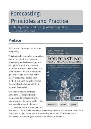 Image result for Forecasting Principles and Practice