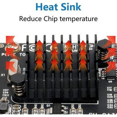 Ziyituod SATA Karte PCIE 3.0 4 Ports mit 4 SATA-Kabeln India | Ubuy