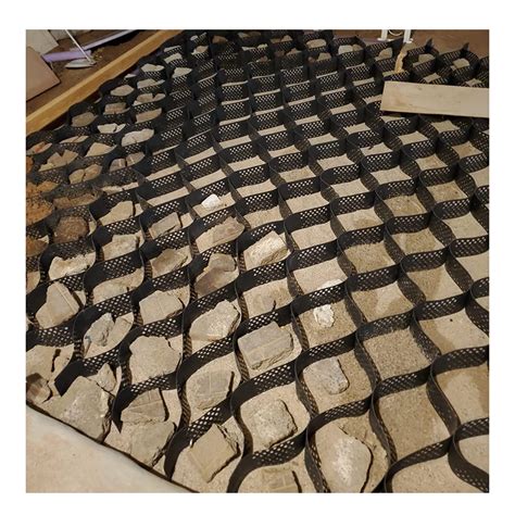 Buy 2 Inches Thick HDPE Material Garden Geo Grid, Reinforcement Erosion ...
