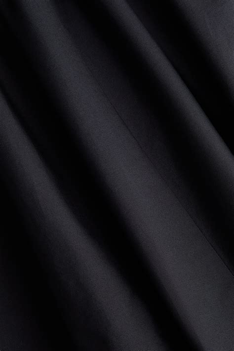Women's Black Smocked-waist skirt | H&M IN