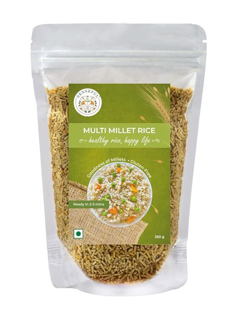 SENSEFUL Multi Millet Rice - Goodness of Millets, Pre-Cooked, Ready to ...