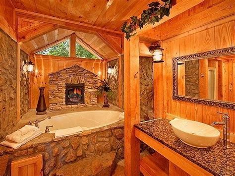 I really want this | Log cabin bathrooms, Cabin bathrooms, Rustic cabin ...