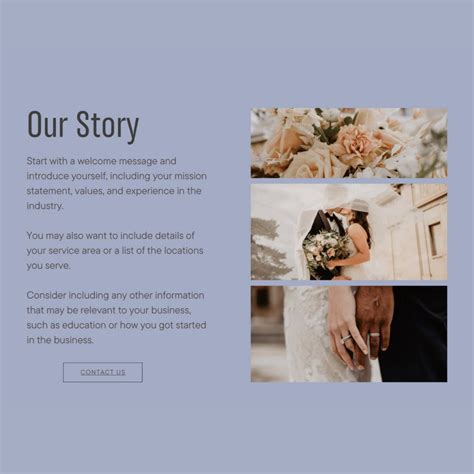 Wedding Officiant Website Template