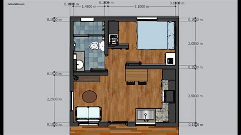 5 x 5 Meters Small House Design and Plan ~ HelloShabby.com : interior ...