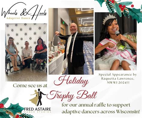 Wheels & Heels Holiday Raffle, Brookfield Conference Center, December 9 ...