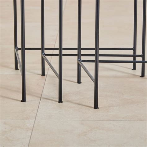 Buy Serenity Glass Top Nest of 3 Tables - Gold from Home Centre at just ...