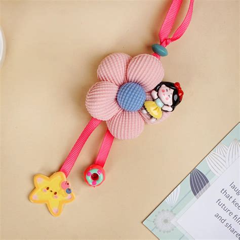 Flower Rakhi Gift Set For Kids Online - Premium Gift Hamper | Nestasia