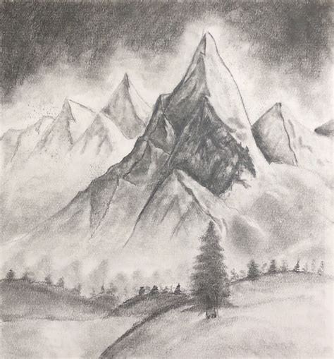 Mountains Sketch
