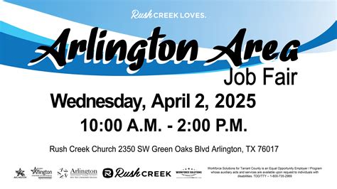 Job Fair - Rush Creek Church